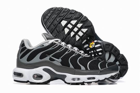 Cheap Nike Air Max Plus Black Silver TN Men's Shoes-178